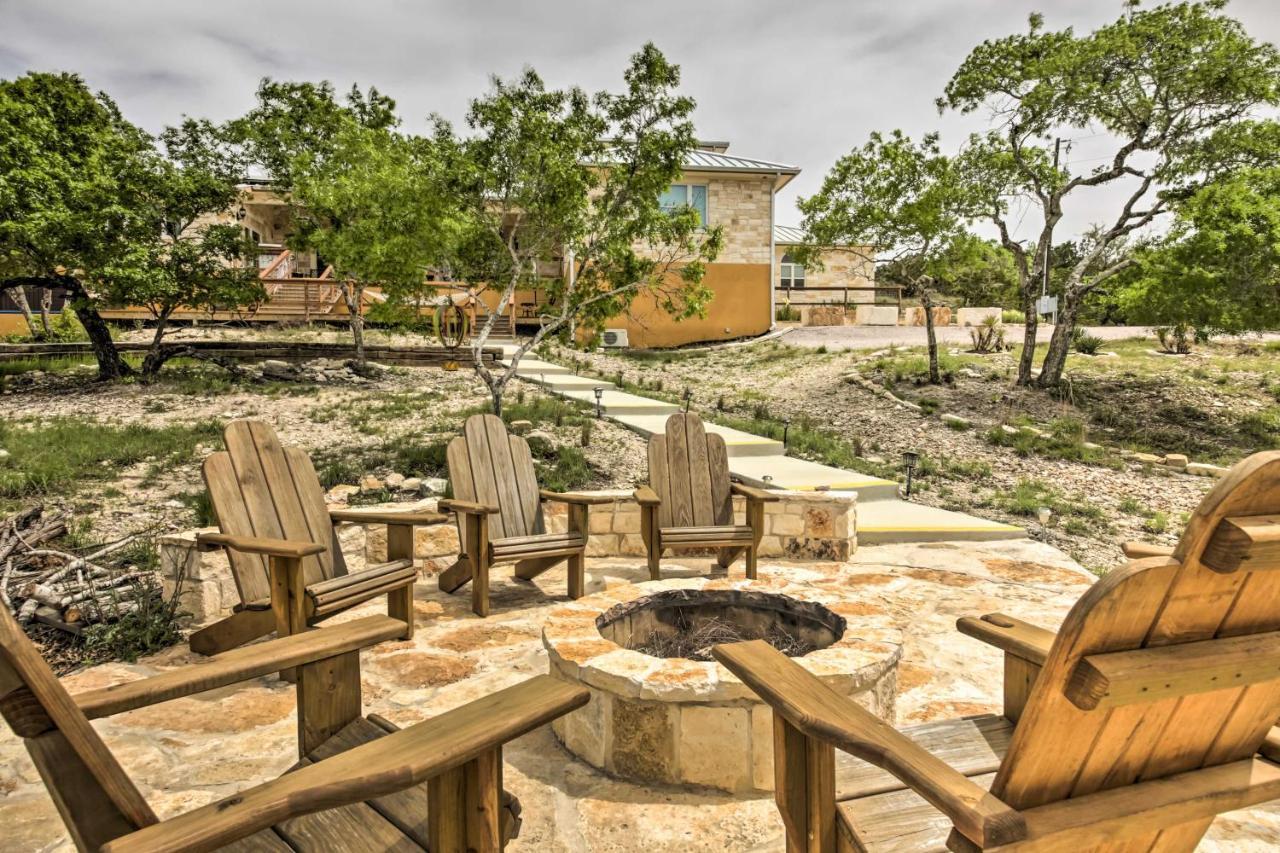 Ladera Wimberley Estate On 13 Acres With Hot Tub Villa Bagian luar foto