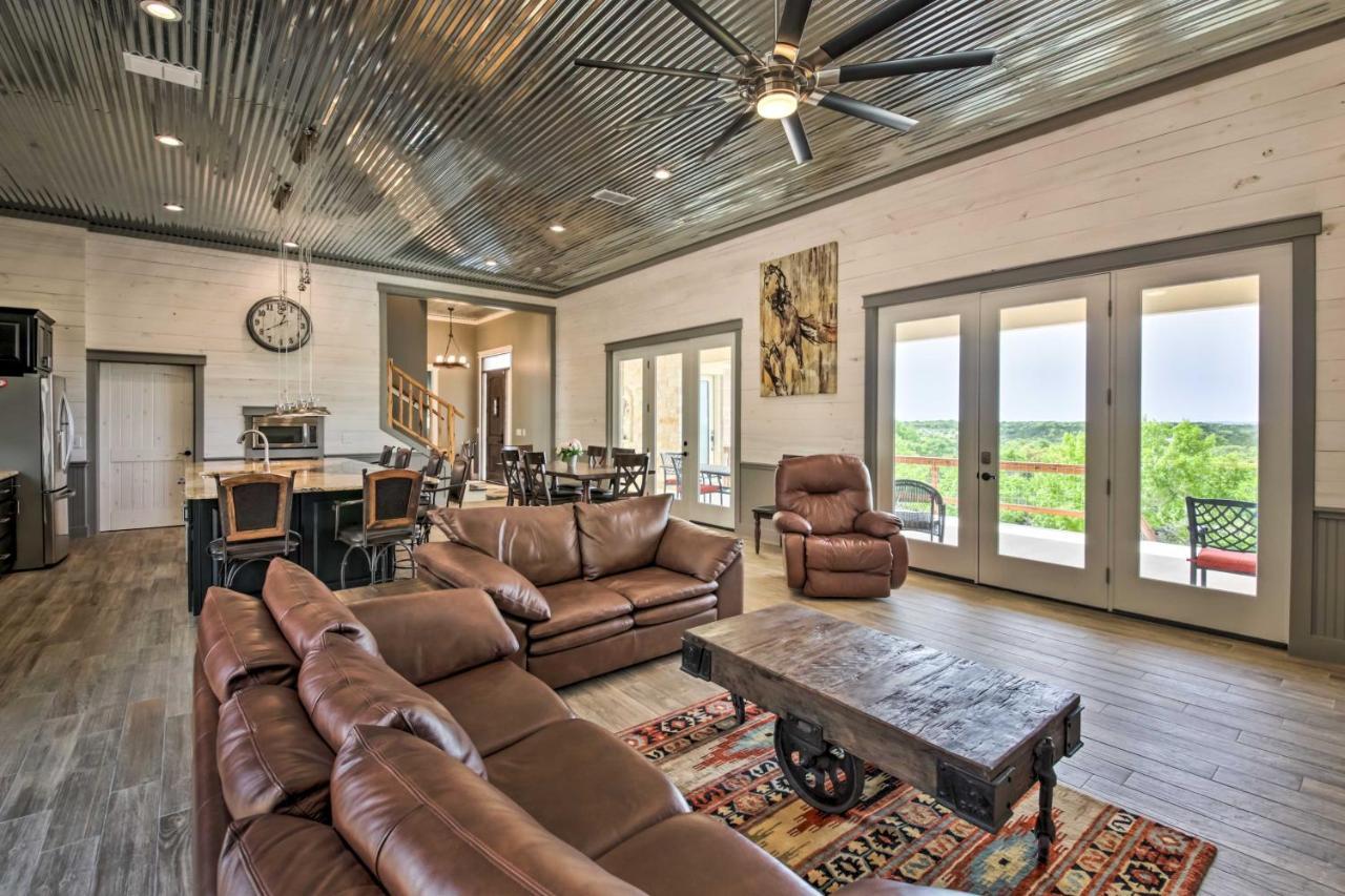 Ladera Wimberley Estate On 13 Acres With Hot Tub Villa Bagian luar foto