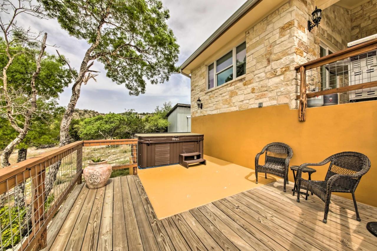 Ladera Wimberley Estate On 13 Acres With Hot Tub Villa Bagian luar foto